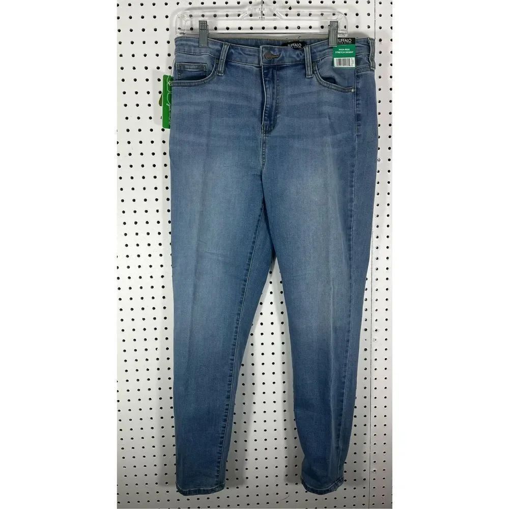 Buffalo David Button high rise jeans